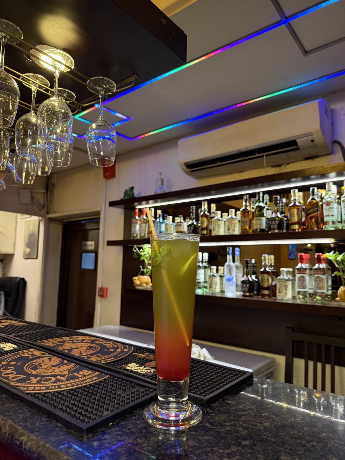 Pioneer's Flavours of China bar interior