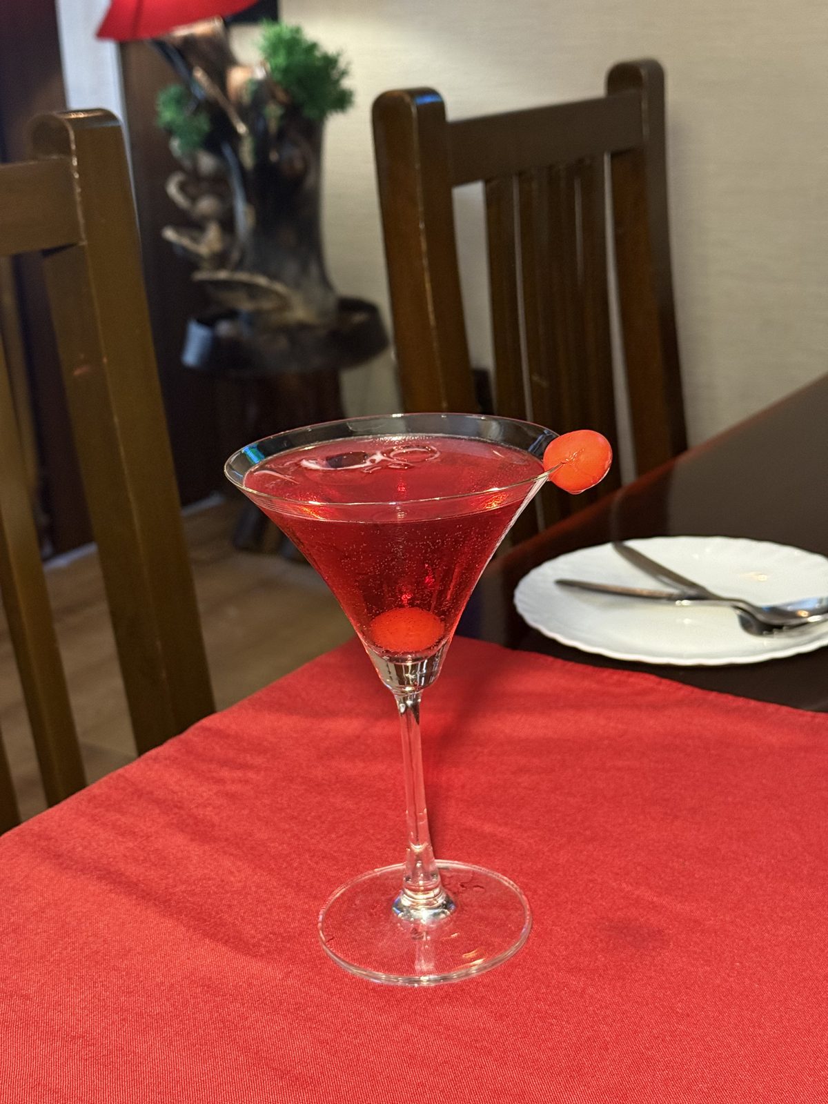 Cosmopolitan cocktail from our bar