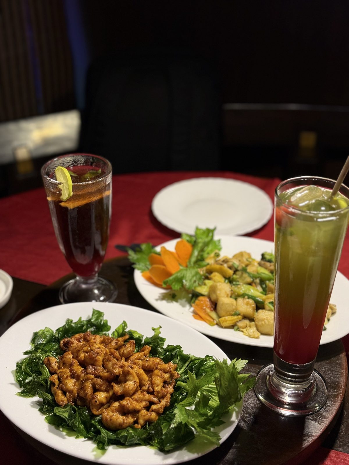Crispy fried prawns — non-veg delights